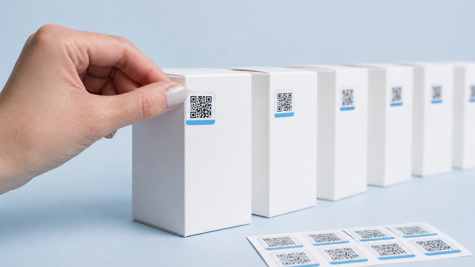 ลูกค้าสแกนสติ๊กเกอร์ QR Code กันปลอมบนกล่องสินค้า ระบบแจ้งผลของแท้ผ่าน LINE