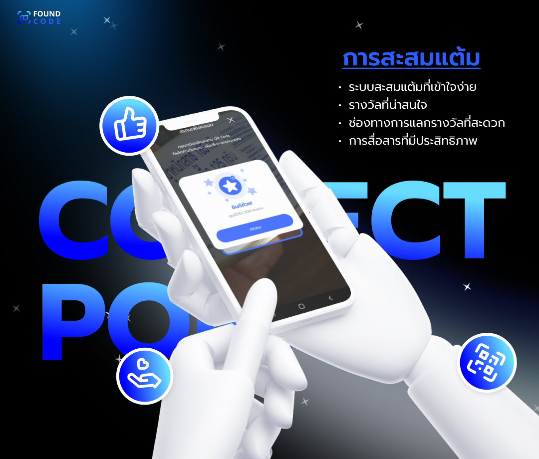 เริ่มต้นการสะสมแต้มกับ FoundcodeCRM